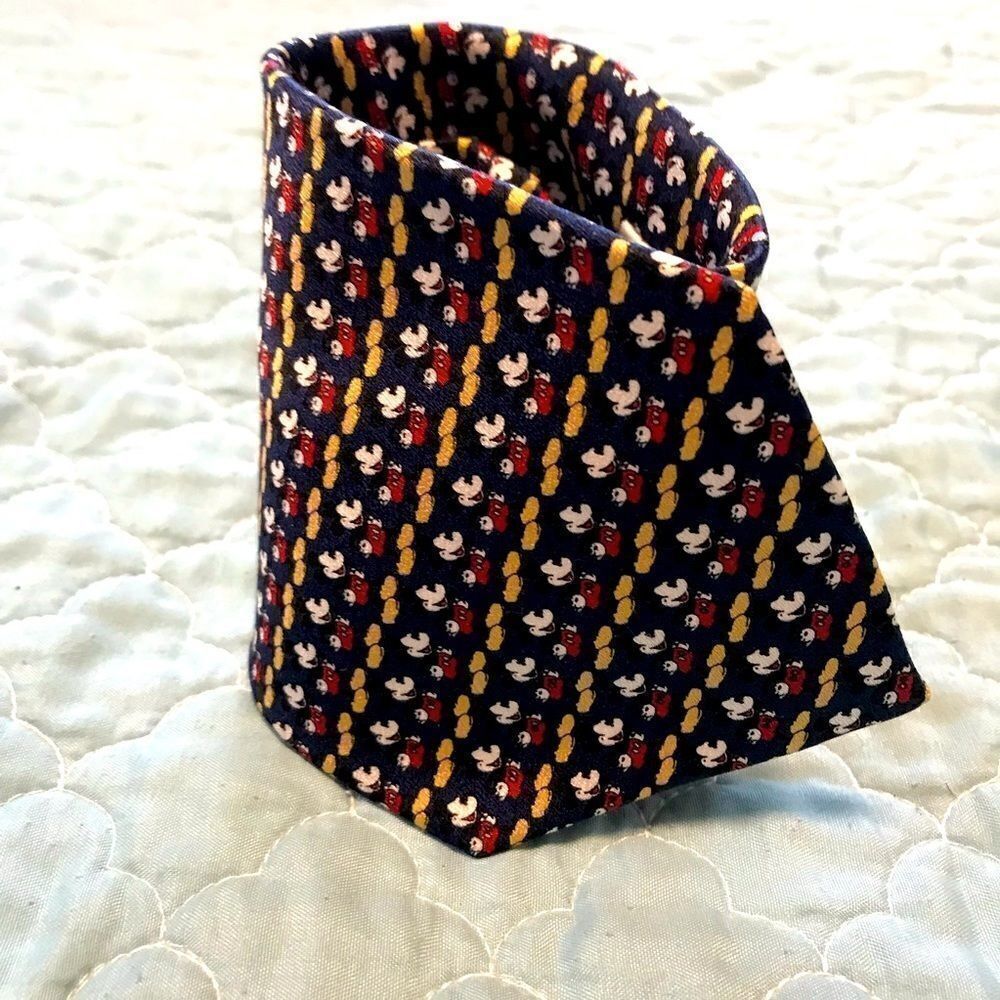 VTG Mickey Mouse 100% Silk Tie